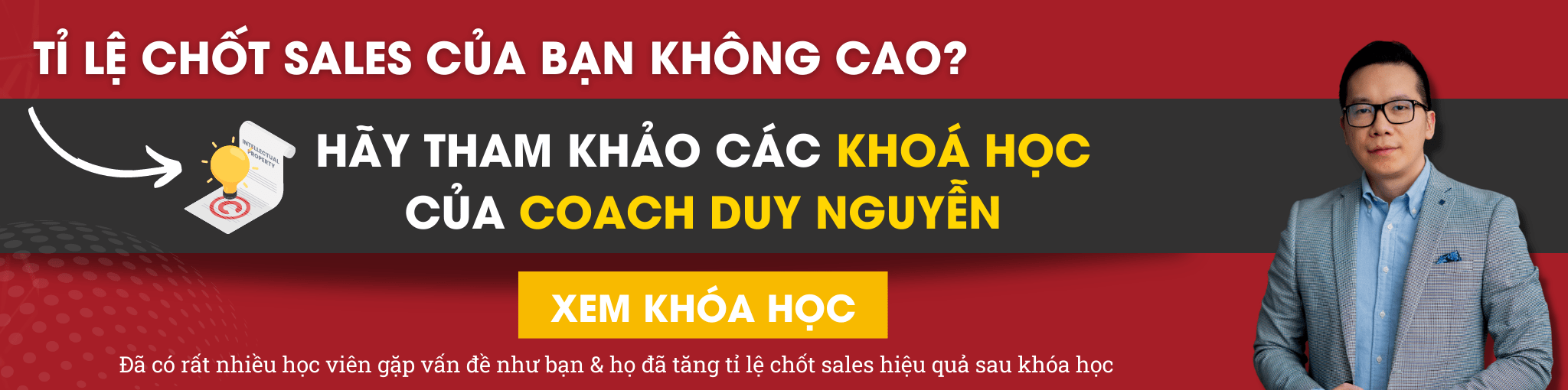 khóa học kỹ năng bán hàng Coach Duy Nguyễn
